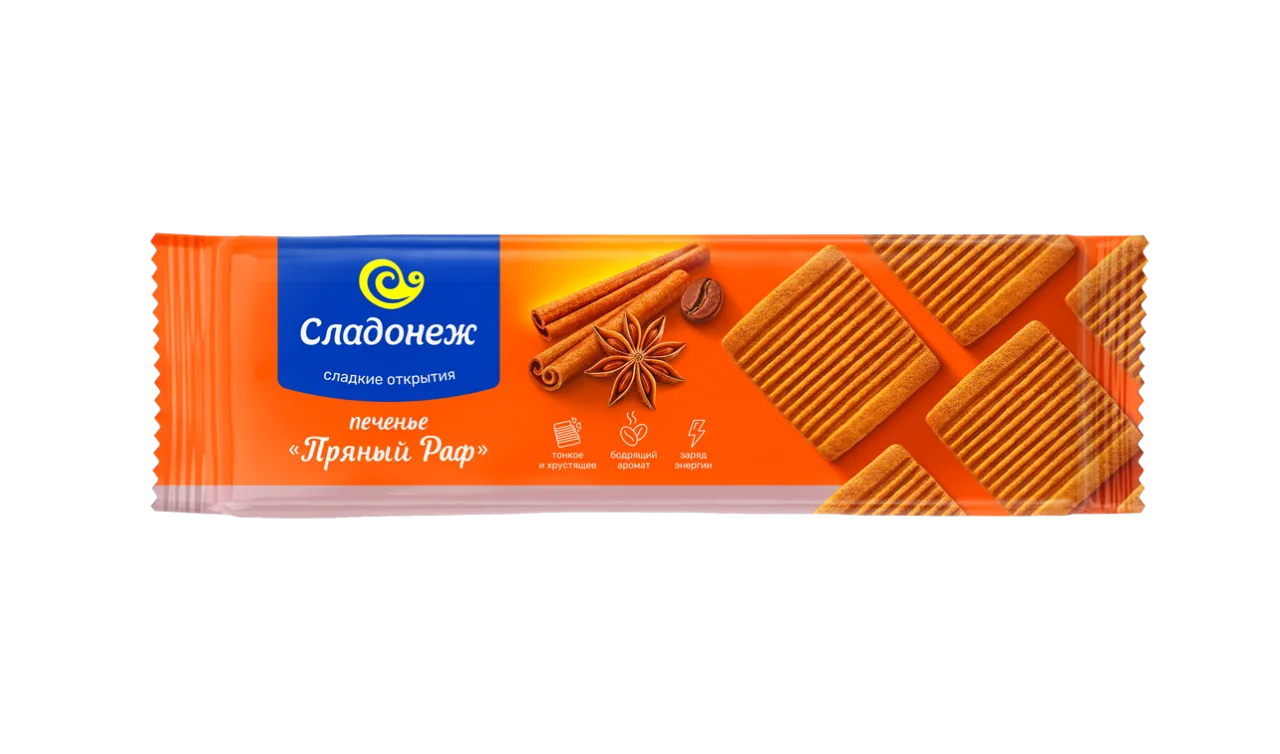Печенье сахарное ТМ "Сладонеж" Пряный раф