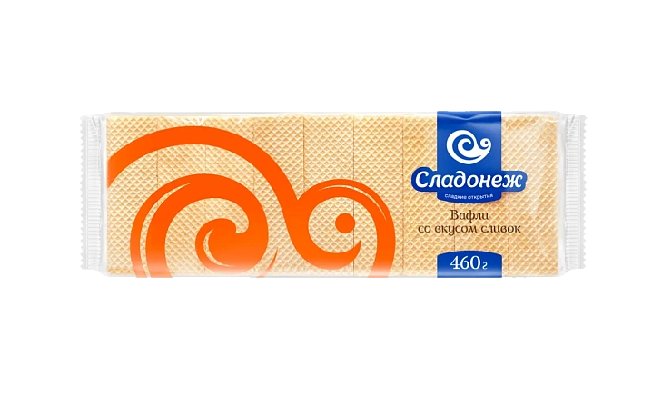 Вафли со вкусом сливок