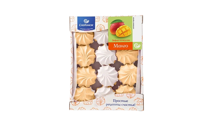 Зефир "Тропический" со вкусом манго