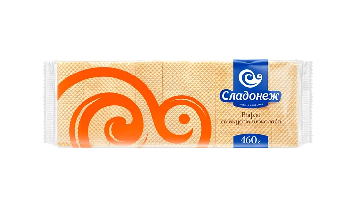 Вафли со вкусом шоколада